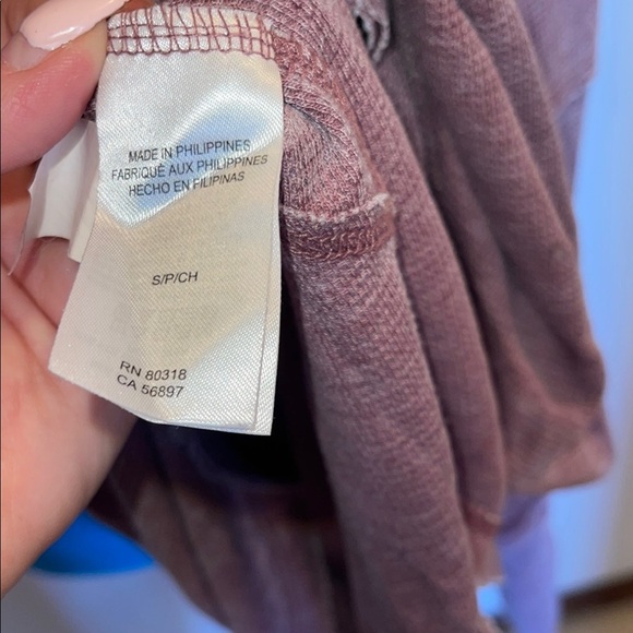 Lucky Brand purple Long Sleeve Top - Picture 5 of 6